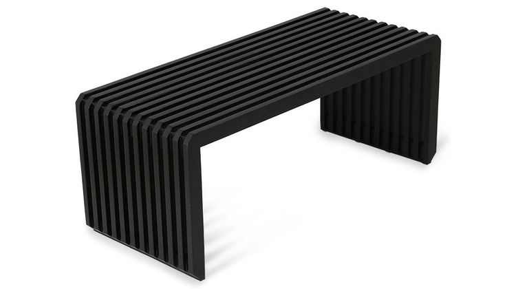 HKLIVING Slatted M Bank