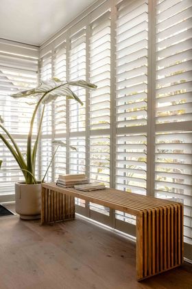 HKLIVING Slatted XL Bank