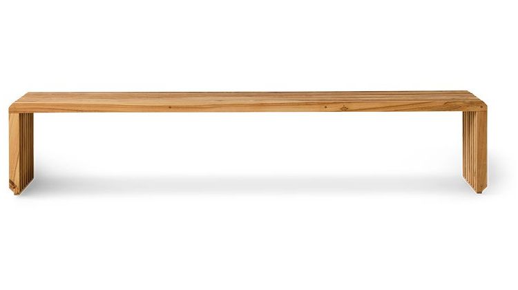 HKLIVING Slatted XL Bank