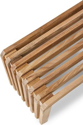 HKLIVING Slatted XL Bank