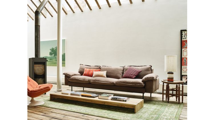 HKliving Striped Velvet Sierkussen