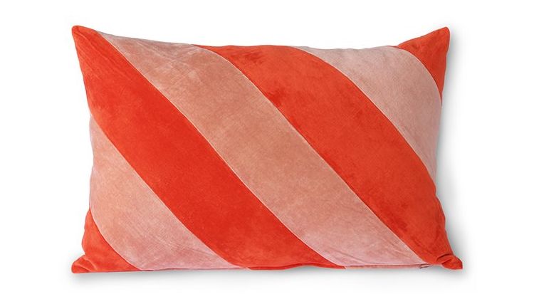 HKLIVING Striped Velvet Sierkussen