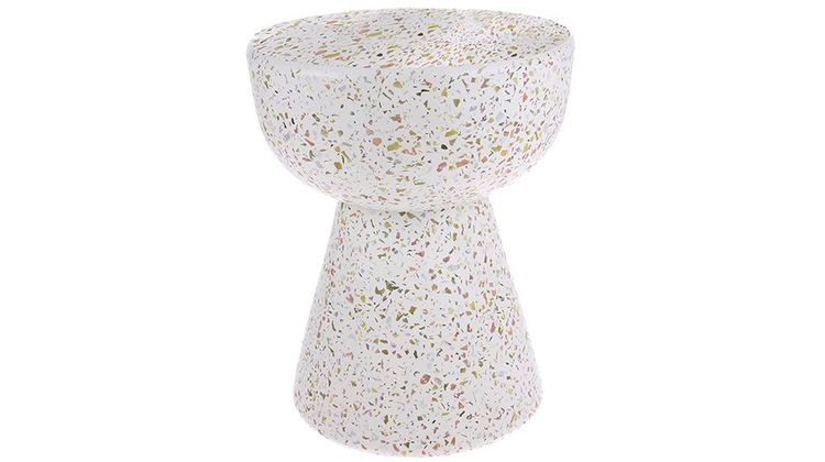 HKLIVING Terrazzo Bijzettafel