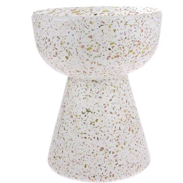 HKLIVING Terrazzo Bijzettafel