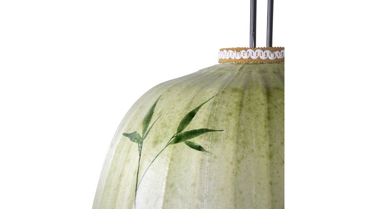 HKliving Traditional Lantern Bamboo Hanglamp