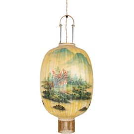 HKliving Traditional Lantern Landscape Hanglamp