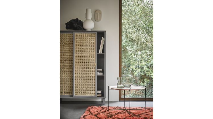 HKliving Webbing Sliding Opbergkast