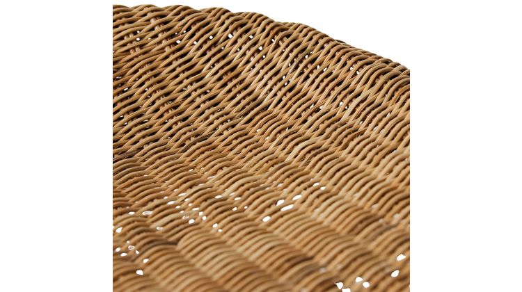 HKLIVING Wicker Barkruk