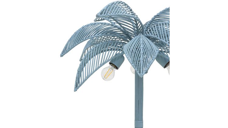 HKliving Wicker Palm Vloerlamp