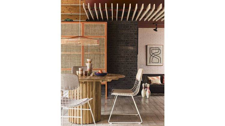 HKLIVING Wire Eetkamerstoel