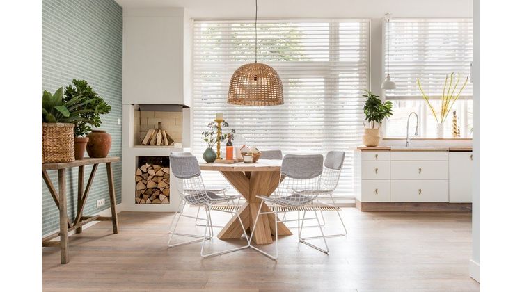 HKLIVING Wire Eetkamerstoel