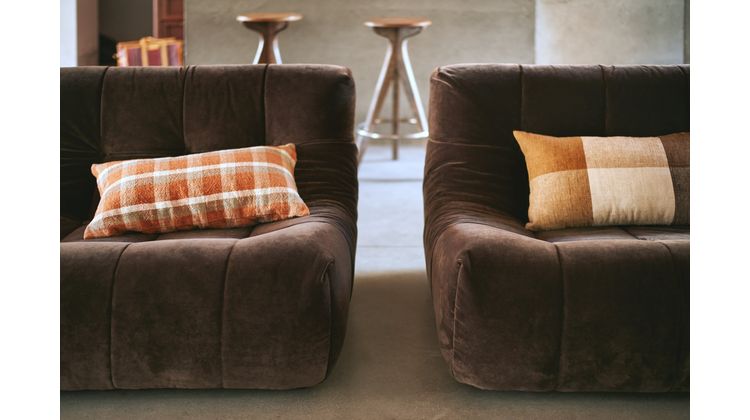 HKLIVING Woven Sierkussen