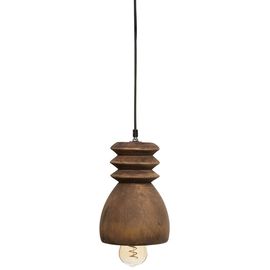 Household Hardware Wooden Pineapple Hanglamp