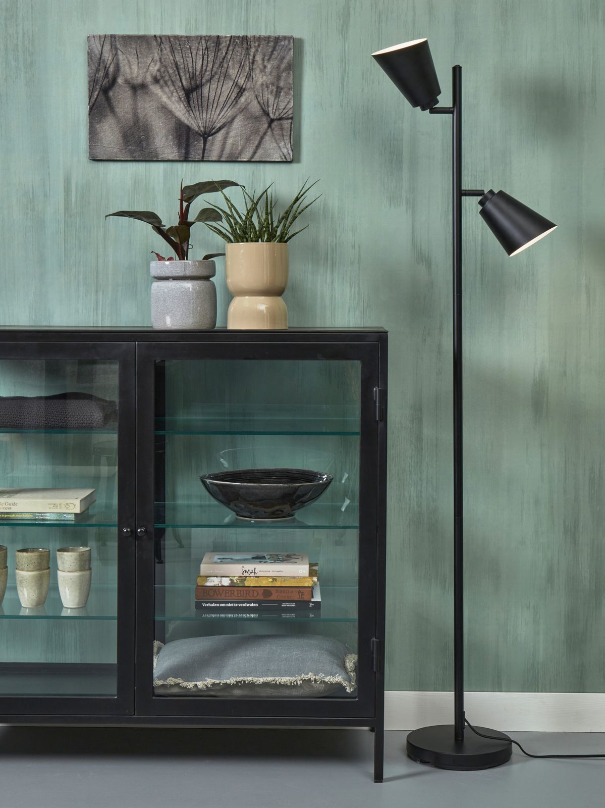 It's about RoMi Bremen 2 spots Vloerlamp