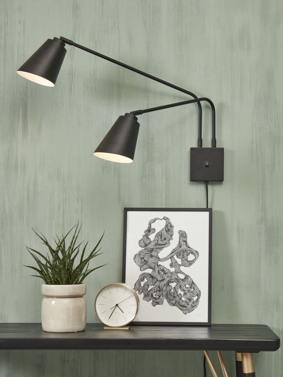 It's about RoMi Bremen 2 spots Wandlamp