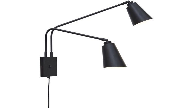 It's about RoMi Bremen 2 spots Wandlamp