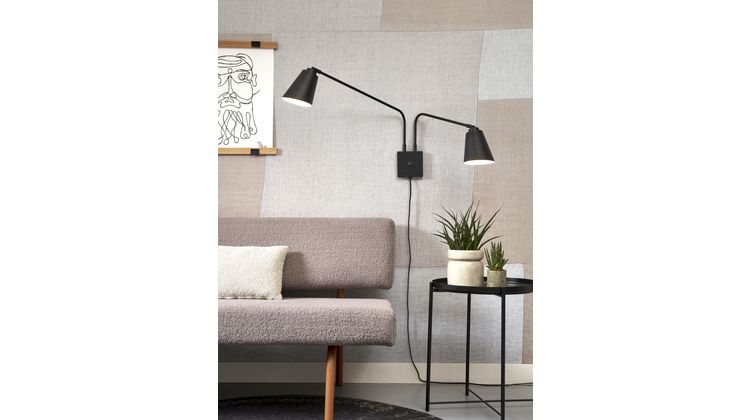 It's about RoMi Bremen 2 spots Wandlamp