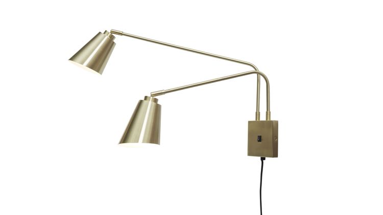 It's about RoMi Bremen 2 spots Wandlamp