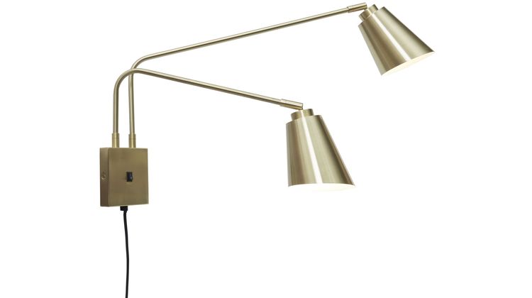 It's about RoMi Bremen 2 spots Wandlamp