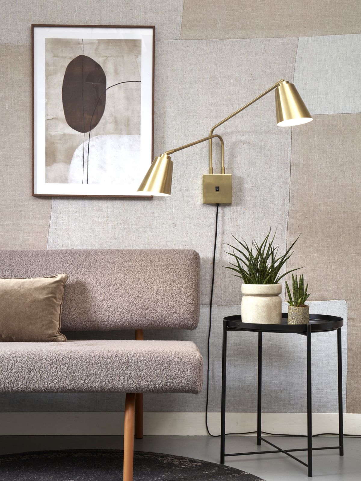 It's about RoMi Bremen 2 spots Wandlamp