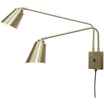 It's about RoMi Bremen 2 spots Wandlamp