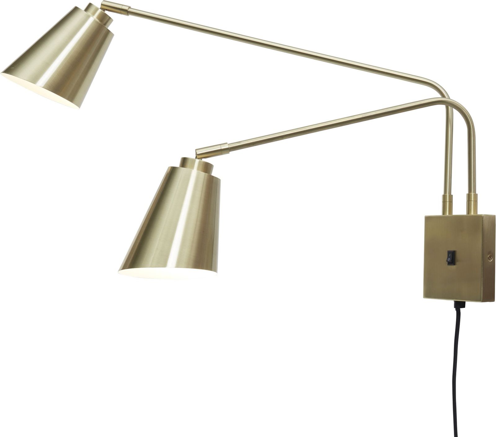 It's about RoMi Bremen 2 spots Wandlamp