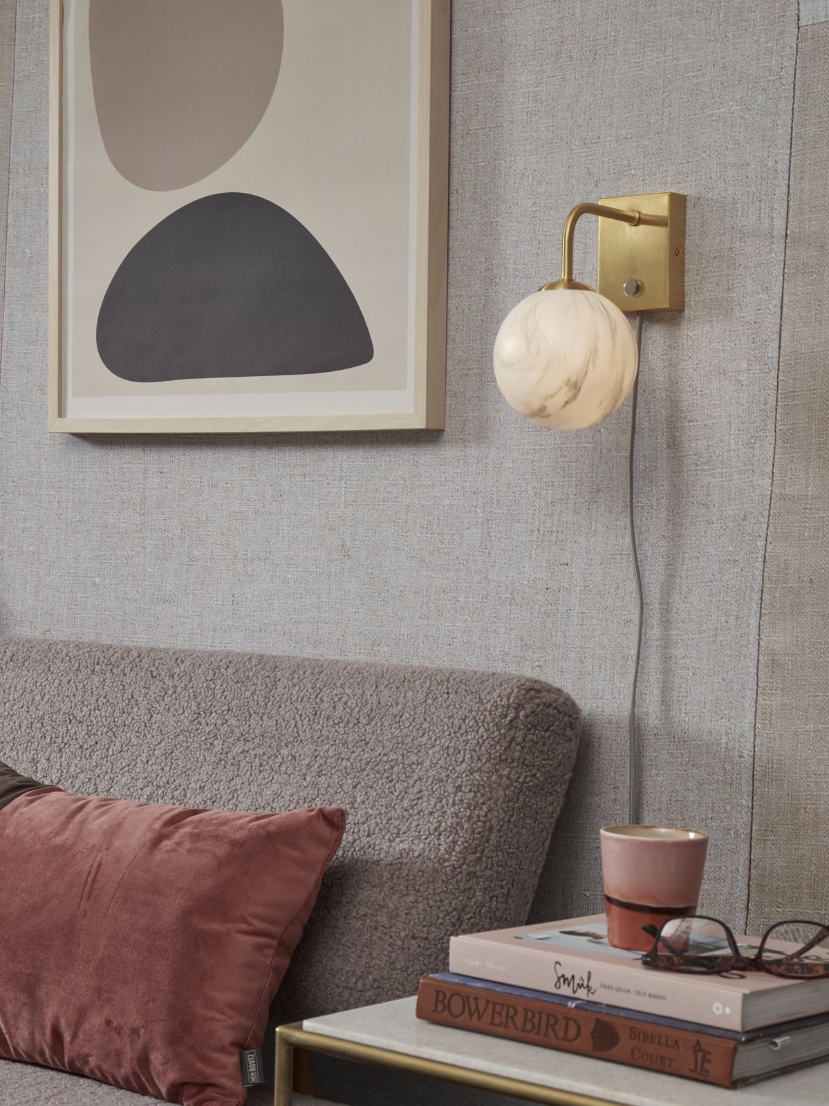 It's about RoMi Carrara Wandlamp