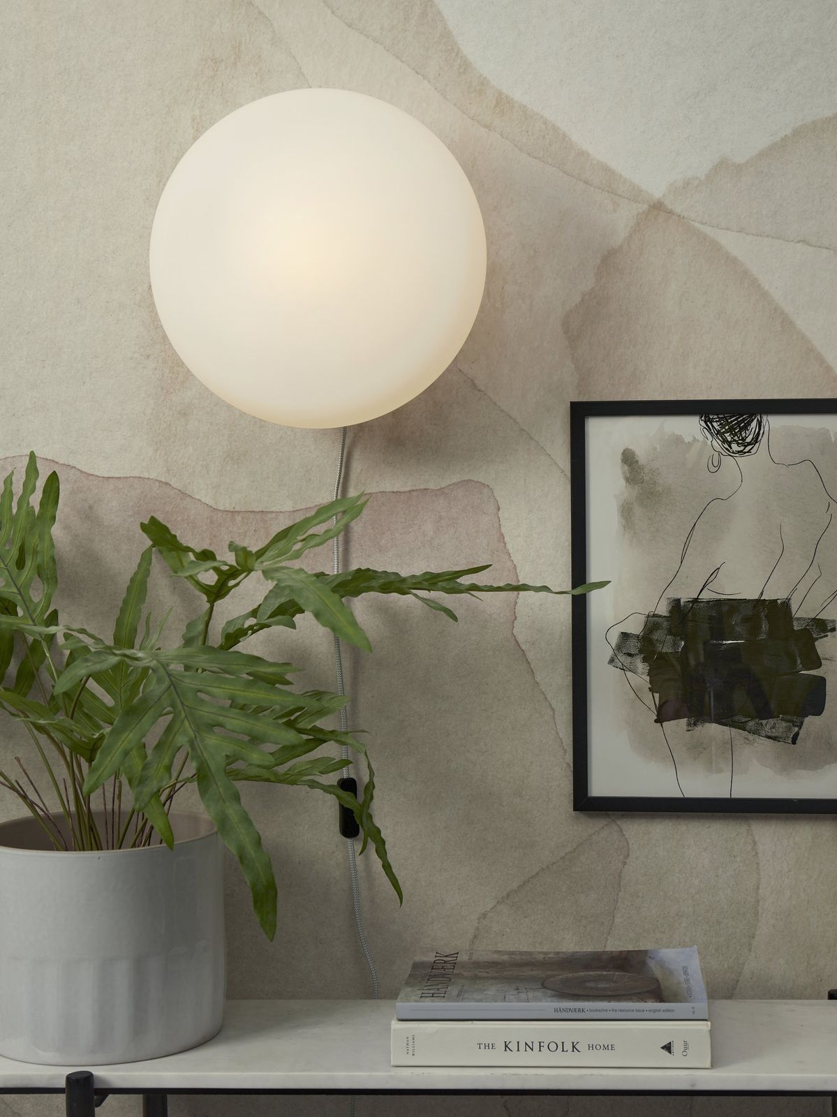 It's about RoMi Sapporo L Wandlamp