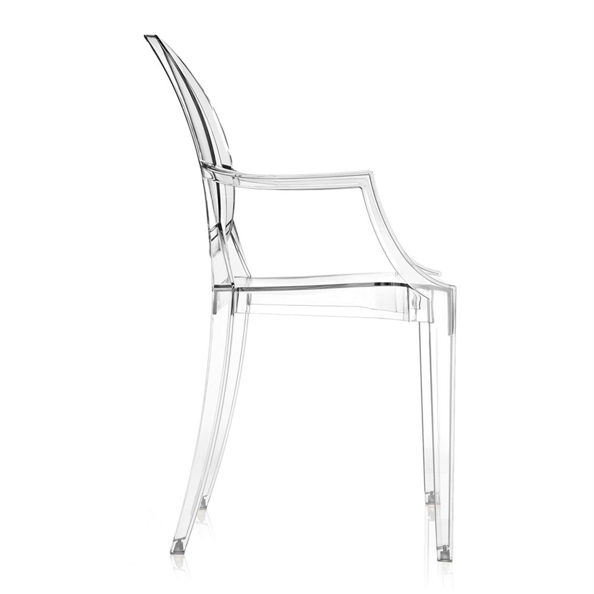 Kartell Louis Ghost Eetkamerstoel | Eijerkamp Wonen De transparante eetkamerstoel geïnspireerd op Kartell Ghost
