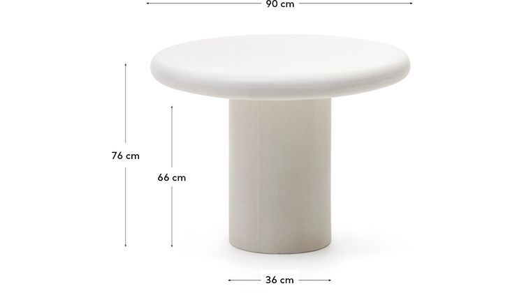 Kave Home Addaia Eettafel