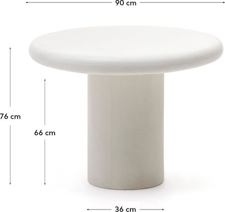 Kave Home Addaia Eettafel