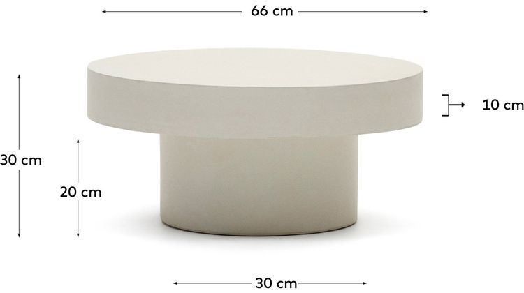 Kave Home Aiguablava Salontafel