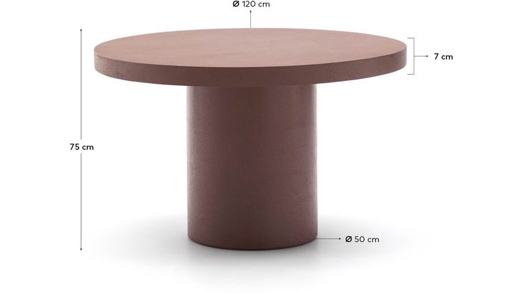 Kave Home Aiguablava Tuintafel