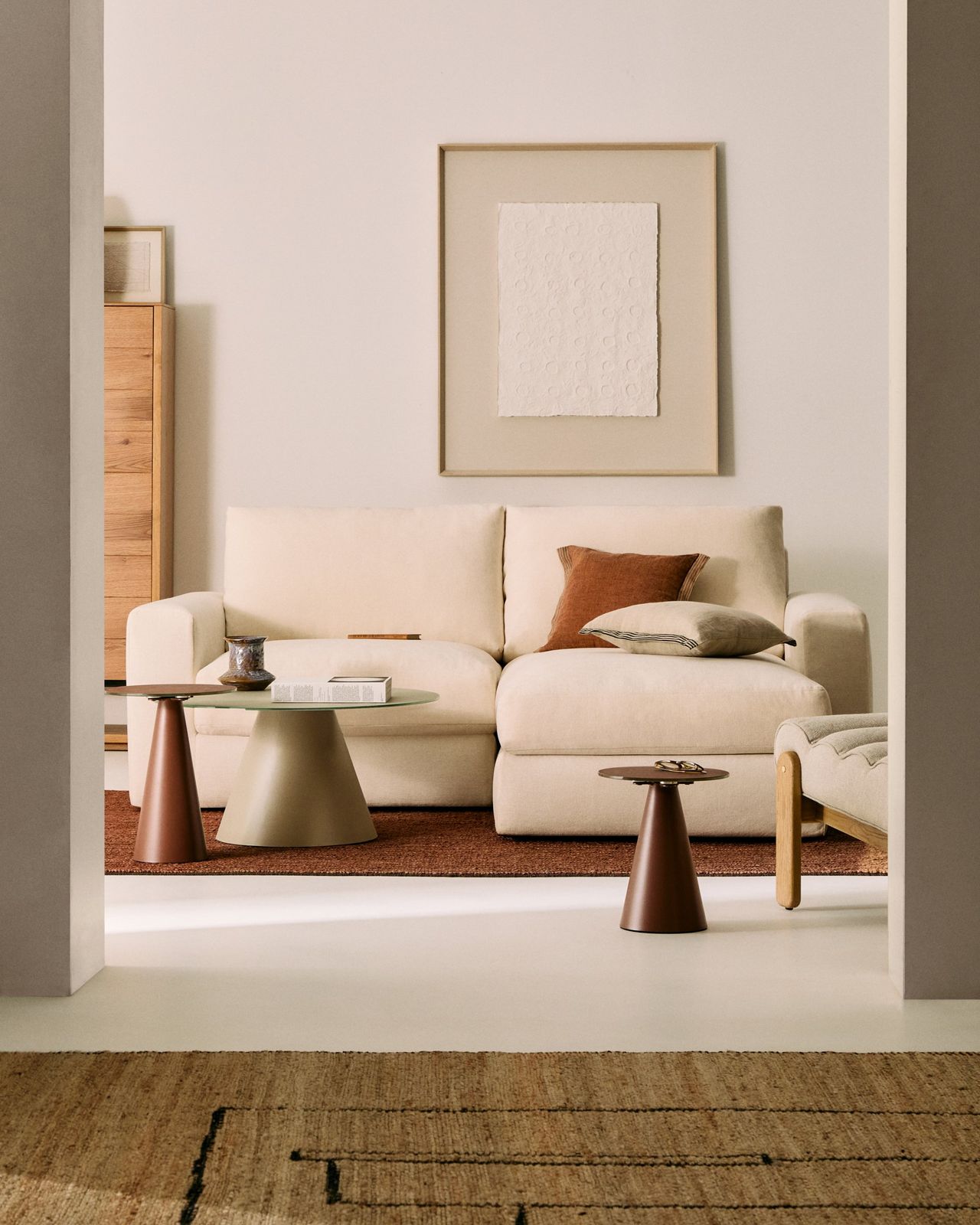 Kave Home Alea 3-Zits Hoekbank