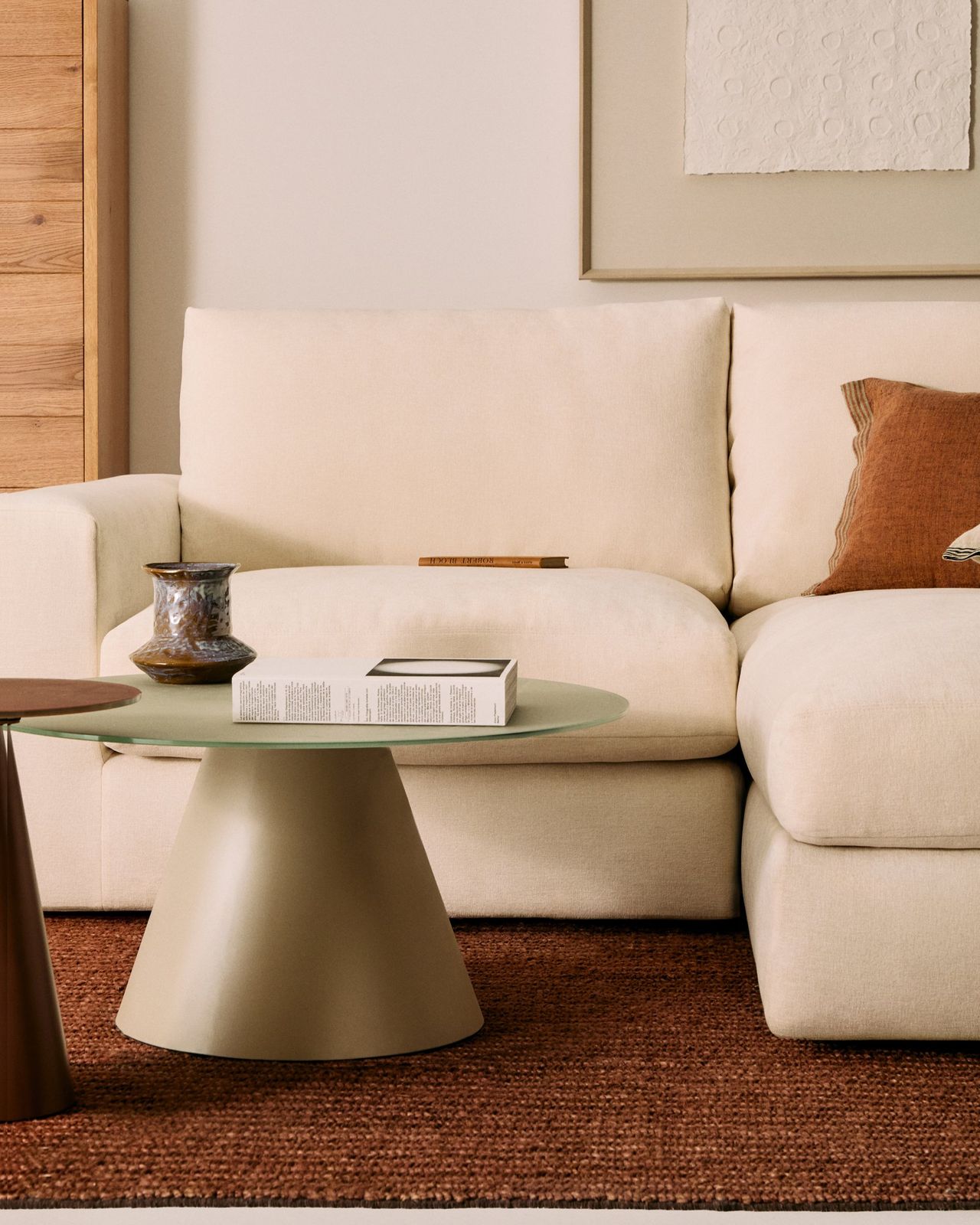 Kave Home Alea 3-Zits Hoekbank