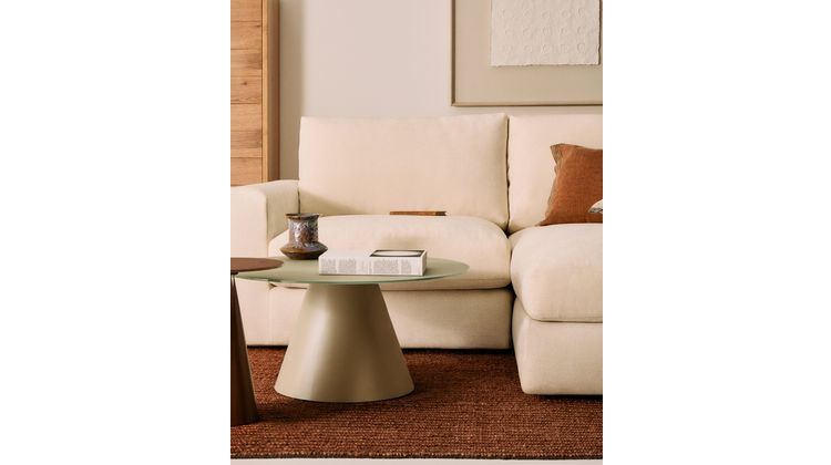 Kave Home Alea 3-Zits Hoekbank