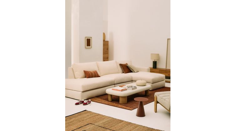 Kave Home Alea 5-Zits Hoekbank
