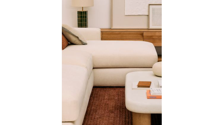 Kave Home Alea 5-Zits Hoekbank