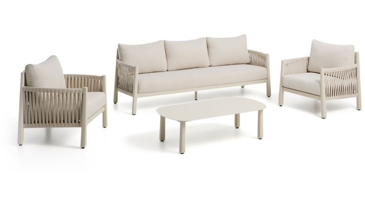 Kave Home Aleria Loungeset