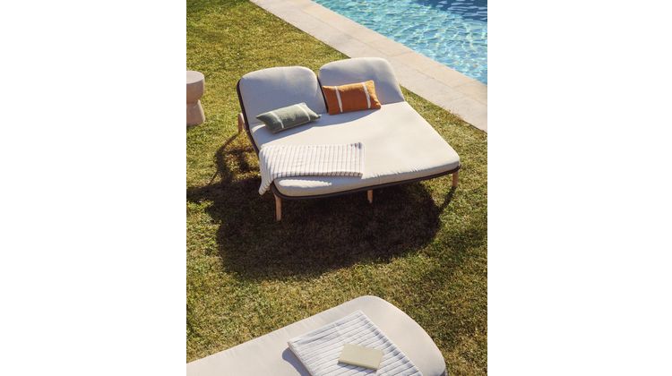 Kave Home Alipa 2-persoons Ligstoel