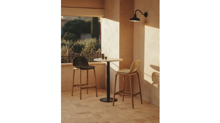 Kave Home Alipa Tuin Barkruk