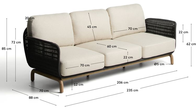 Kave Home Alipa Tuinbank