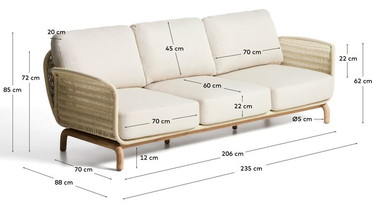 Kave Home Alipa Tuinbank