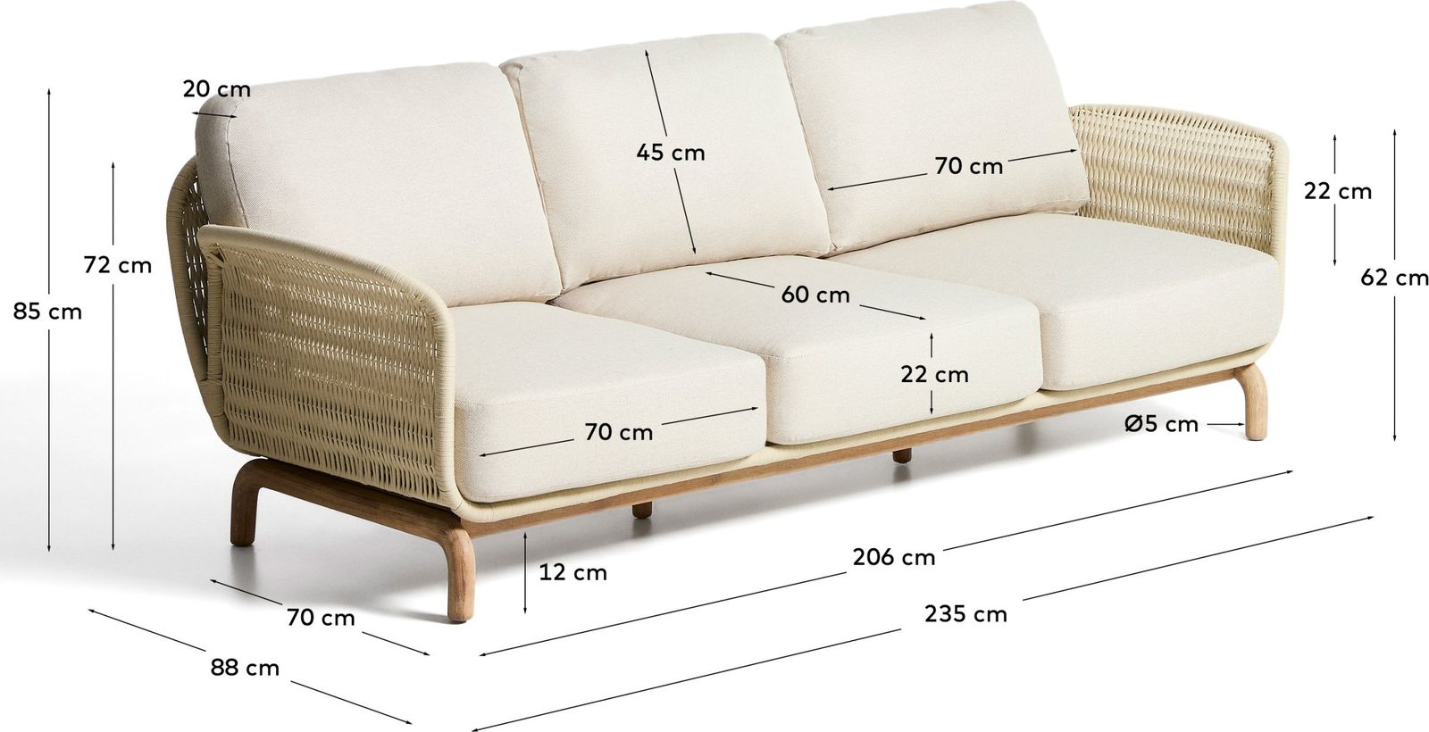 Kave Home Alipa Tuinbank