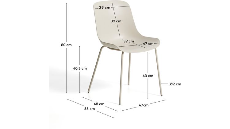 Kave Home Altea Eetkamerstoel