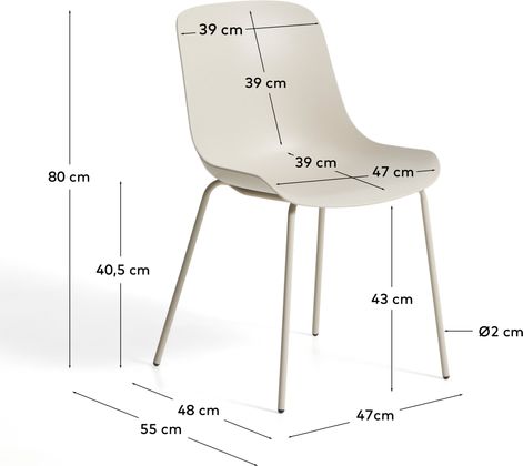 Kave Home Altea Eetkamerstoel