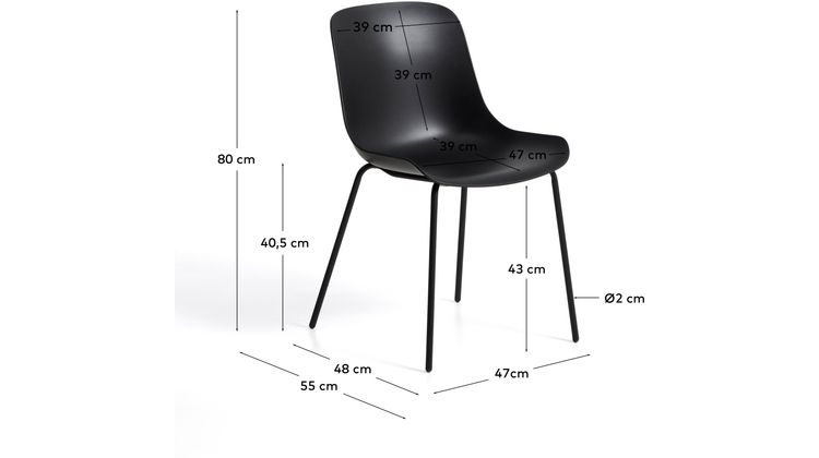 Kave Home Altea Eetkamerstoel