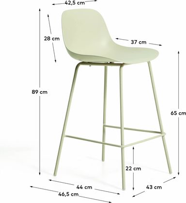 Kave Home Altea Tuin Barkruk