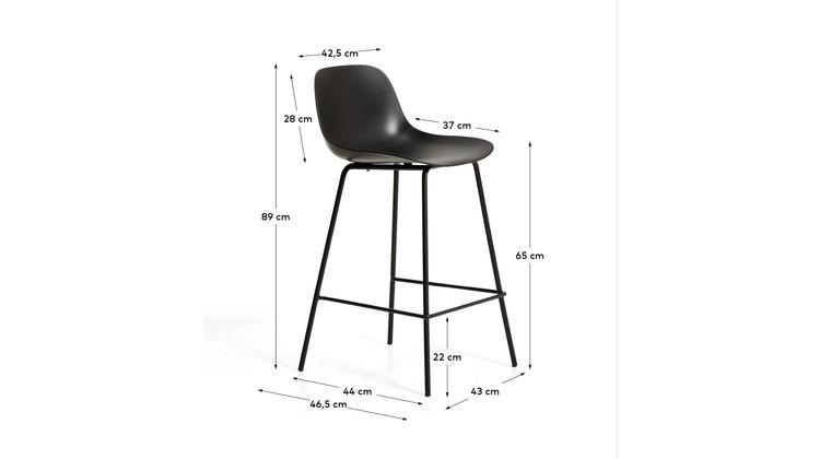 Kave Home Altea Tuin Barkruk