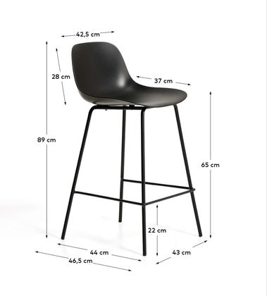 Kave Home Altea Tuin Barkruk